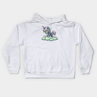 Unicorn Zombie Kids Hoodie